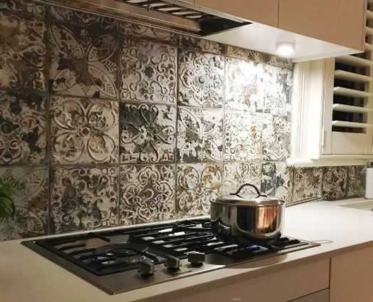 vintage kitchen splashback tiles Sydney